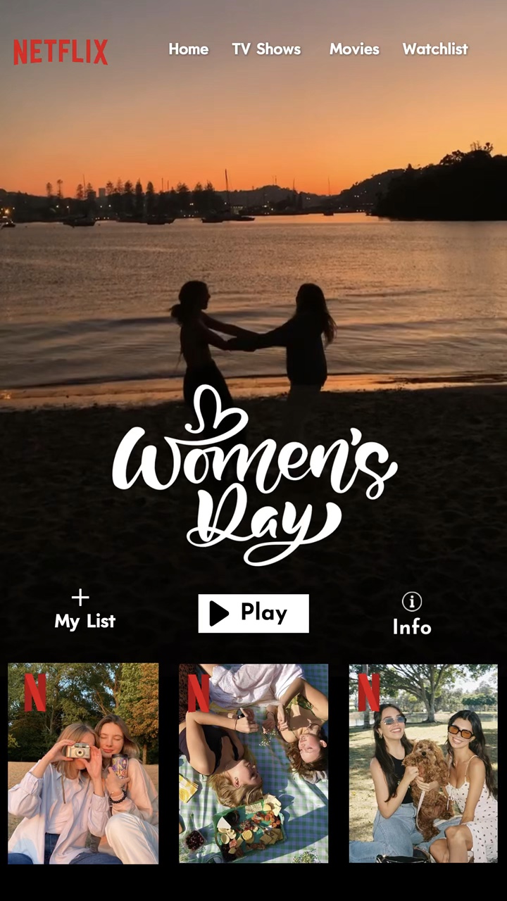 Women’s Day Netflix🌷