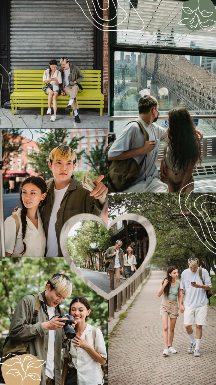 Collage de la Saint-Valentin