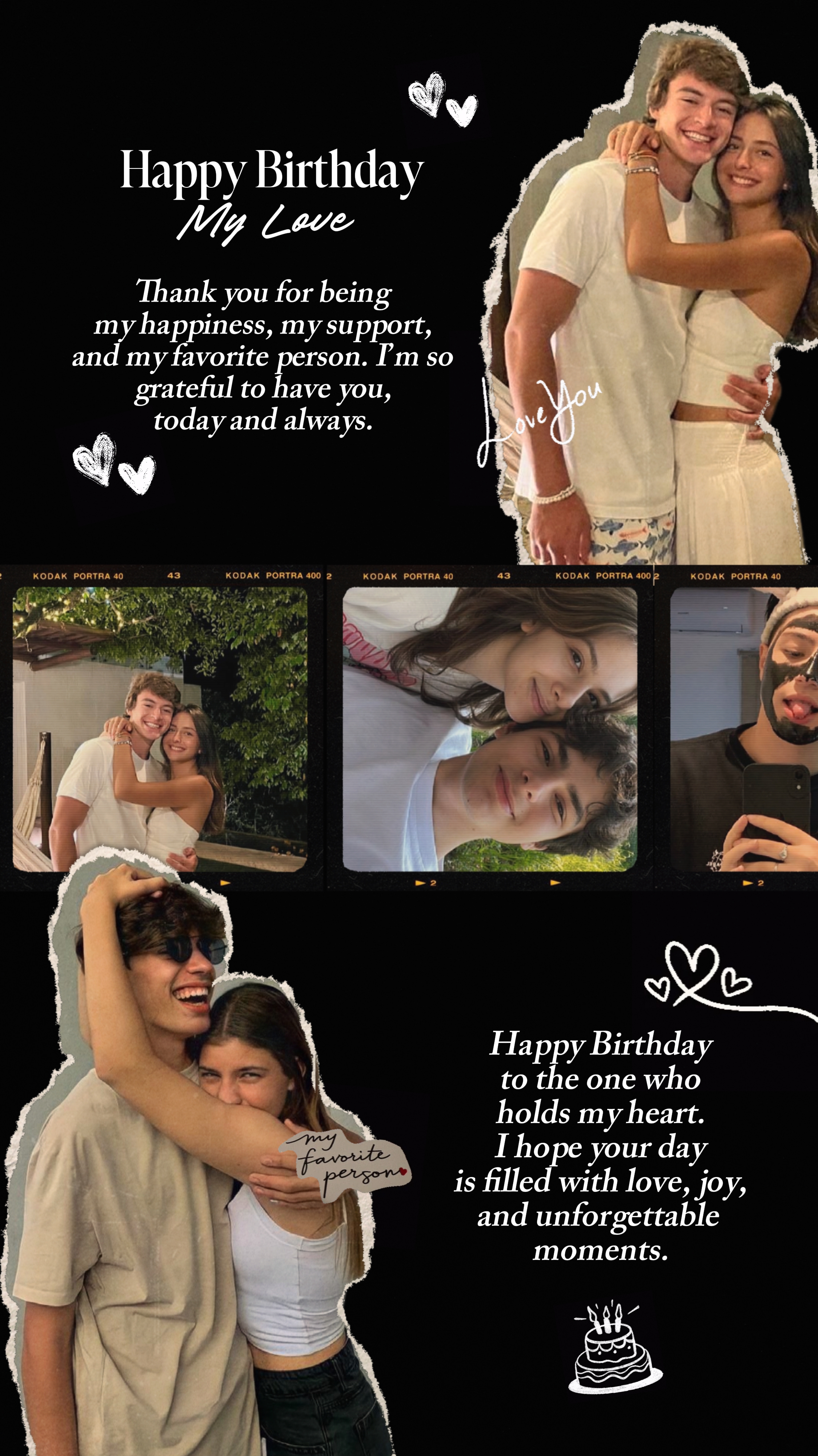 Aniversário meu amor 