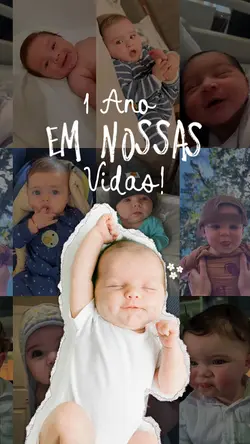 feliz 1 aninho 