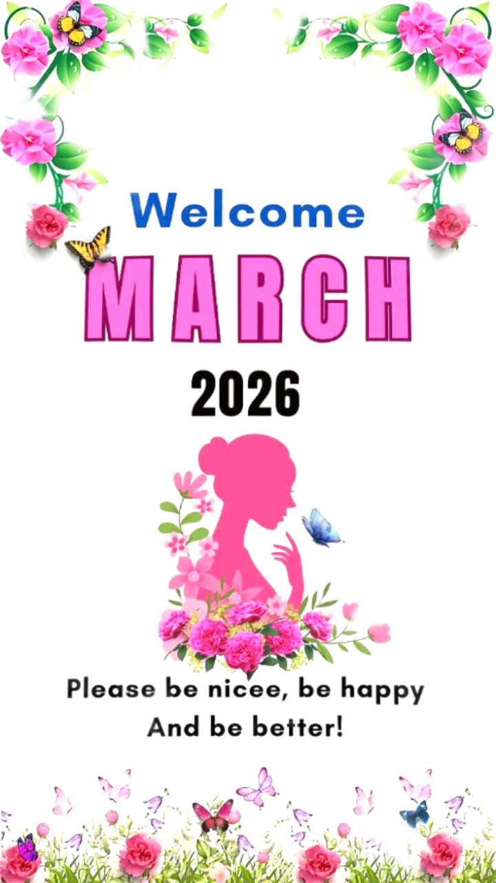 Maligayang pagdating Marso 2026