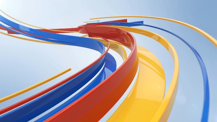 colored ribbon