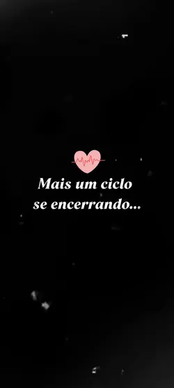 Fim de um ciclo