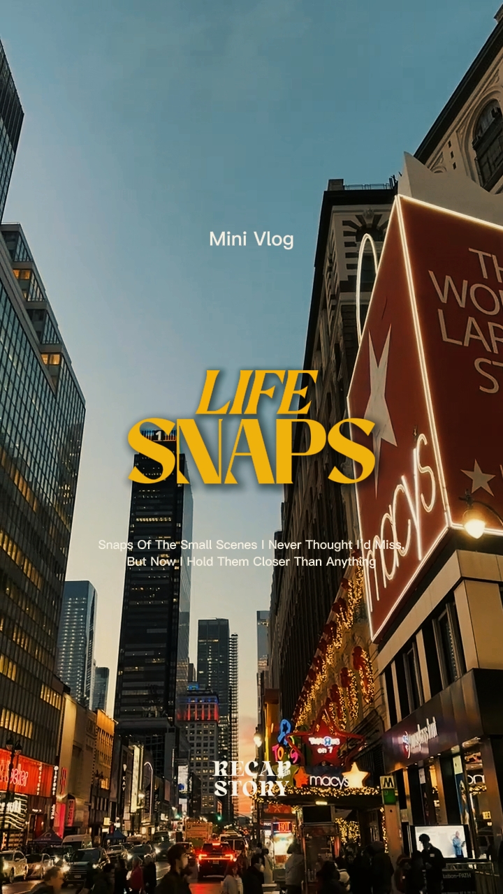 Life snaps cinematic