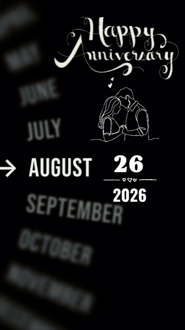 26 AUGUST ANNIV 