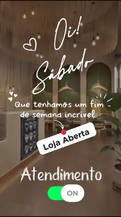 Sábado loja aberta