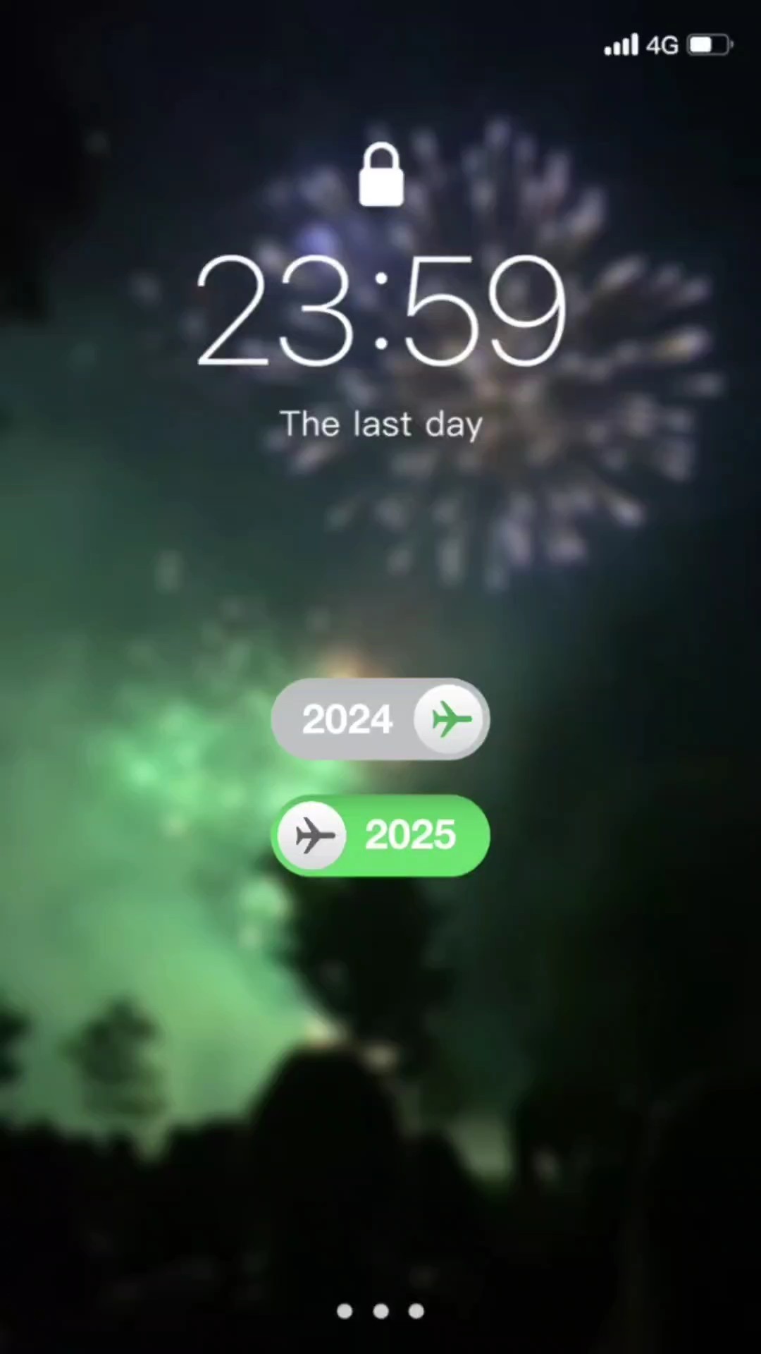 3 2 1 Selamat Tahun Baru