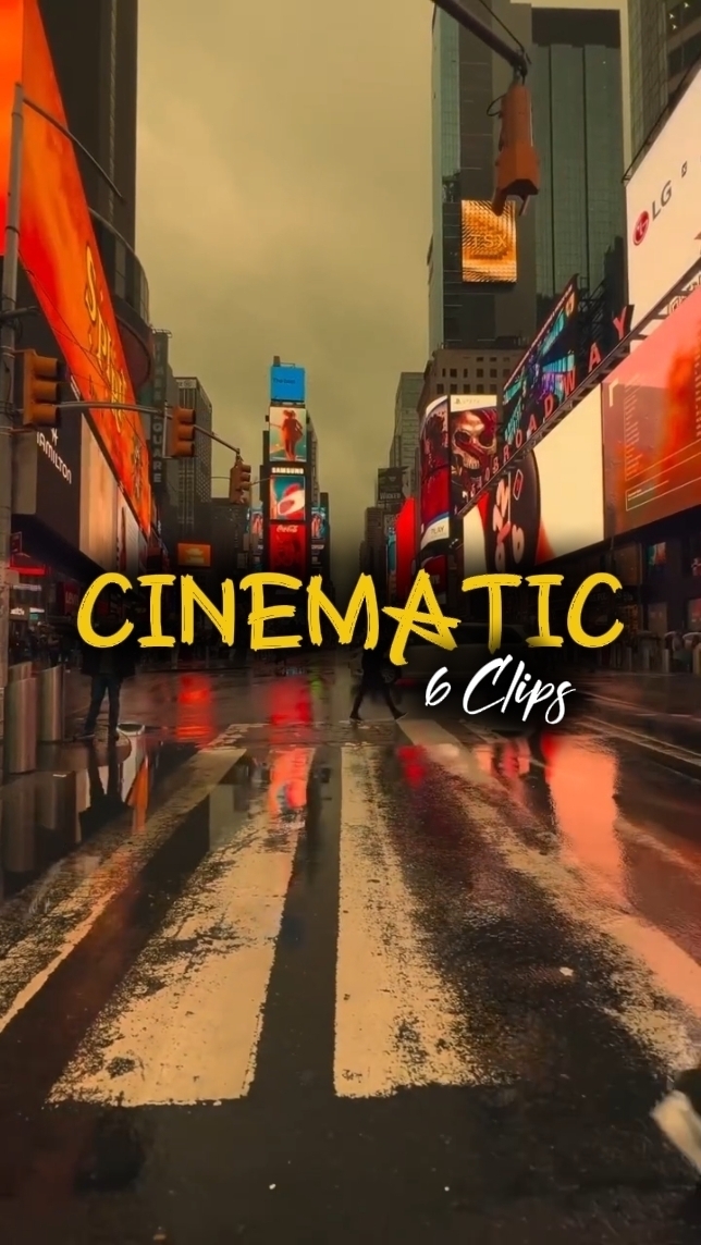 6 Clips Cinemáticos