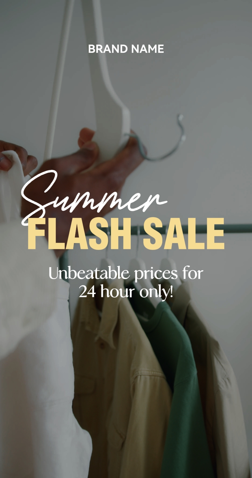 Summer Flash Sale