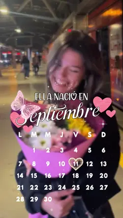 Nació en septiembre