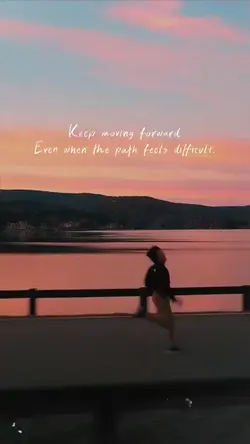keep moving forward