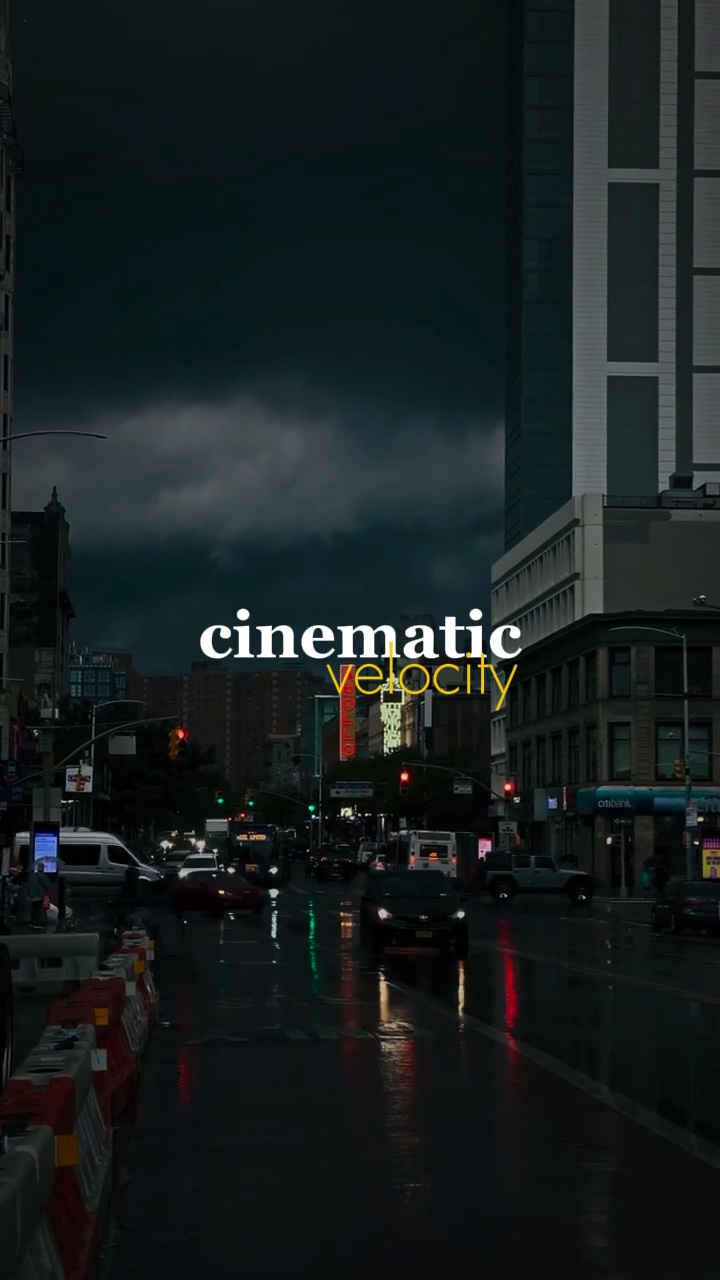 Cinematic Velocity