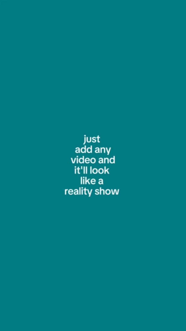 REALITY SHOW