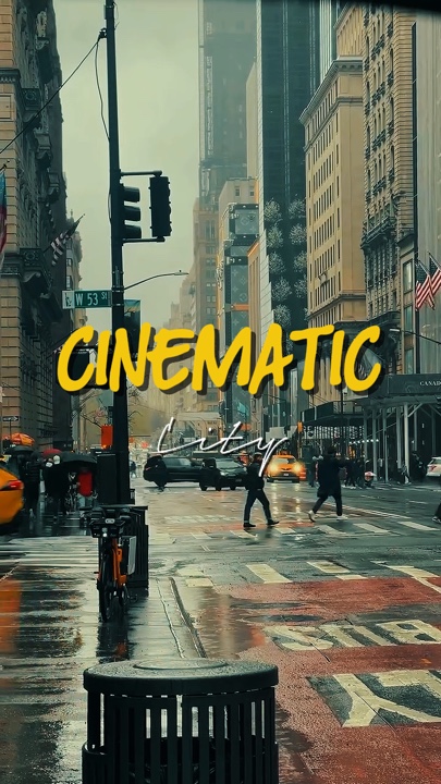 Tendência de vlog da cidade 
