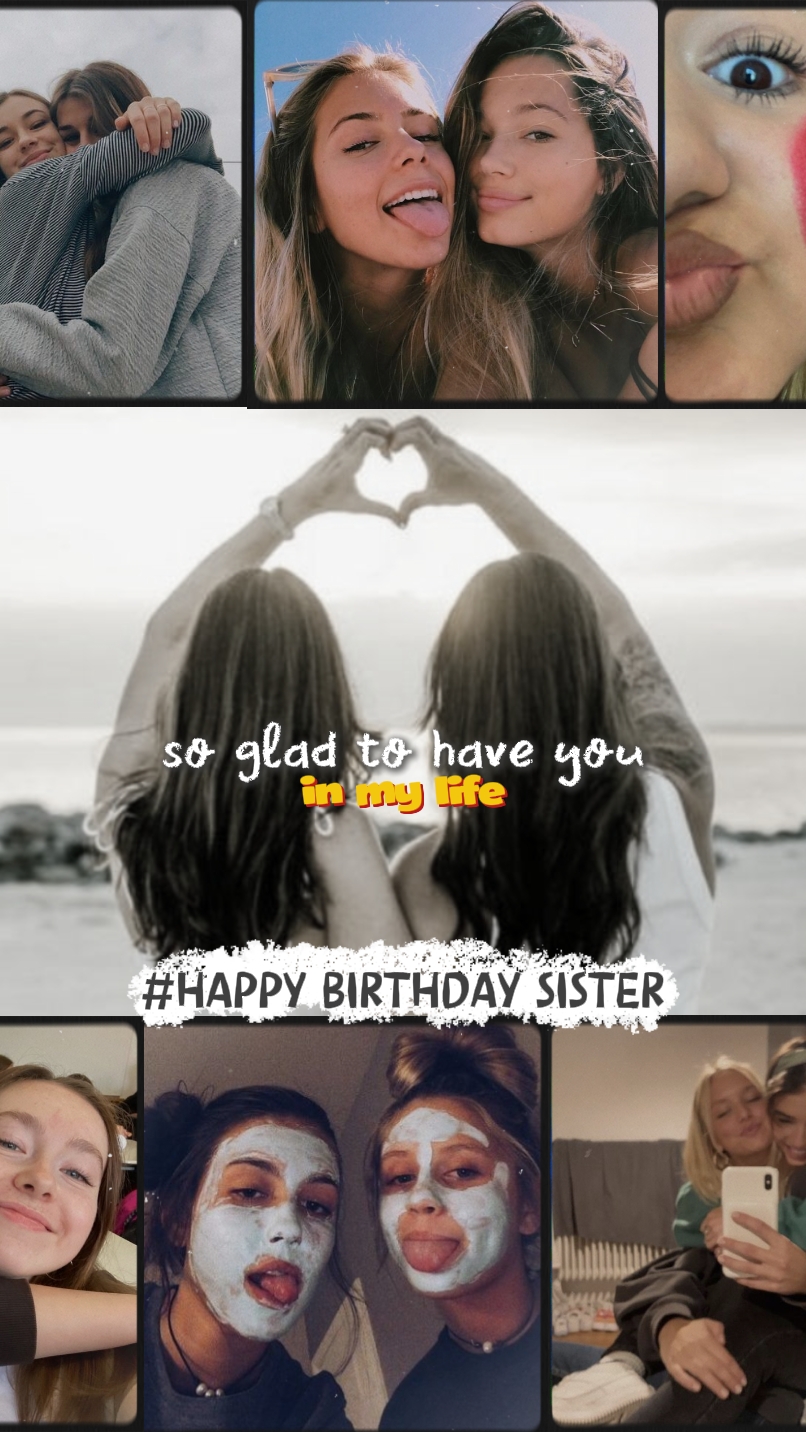 anniversaire soeur 