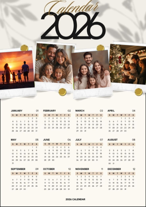Kalender 2026 