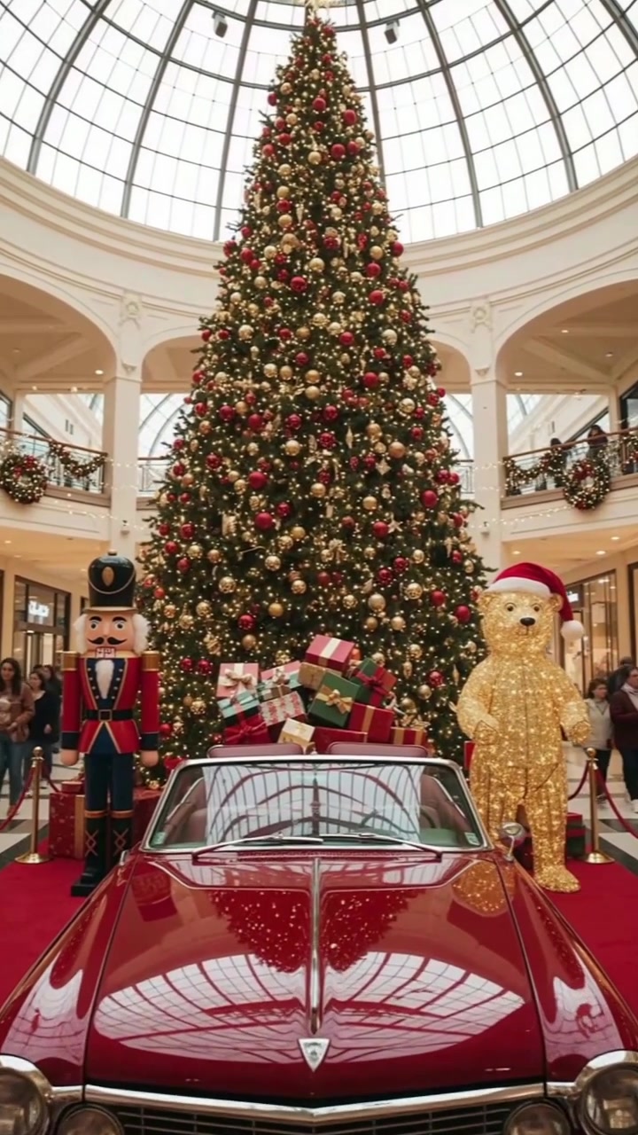 Holiday Drive: Montagem festiva da cidade