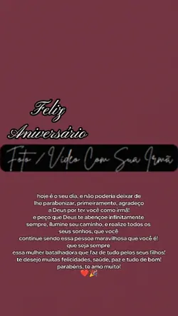 Feliz Aniversário!