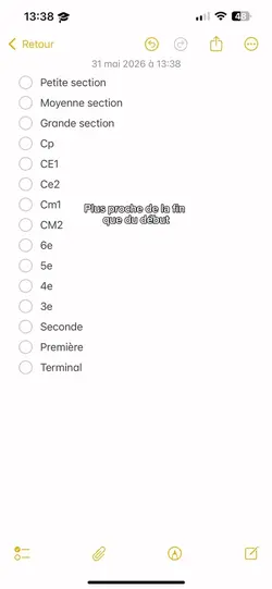 Bientôt la fin 🙏