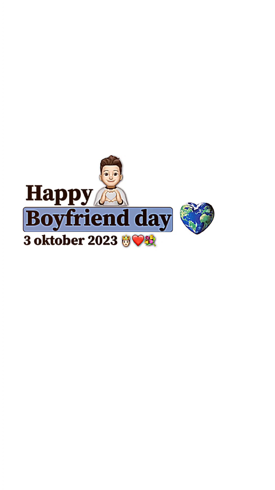 Feliz día del novio