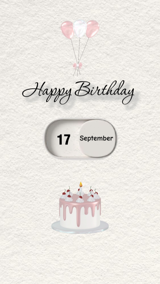 hbd 17september sis