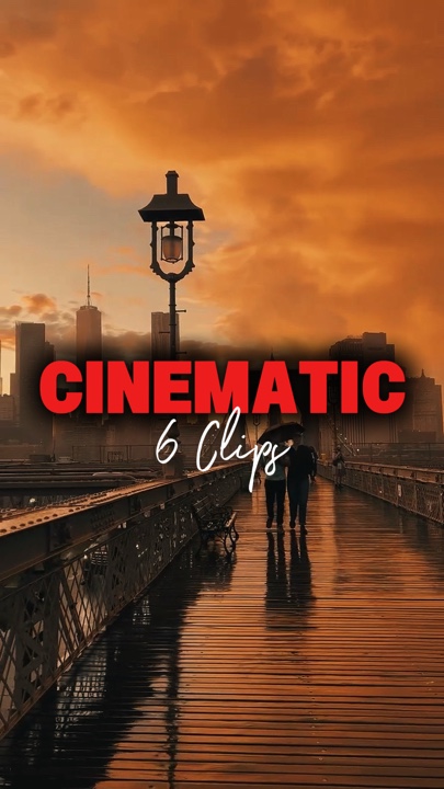 6 clips cinematográficos