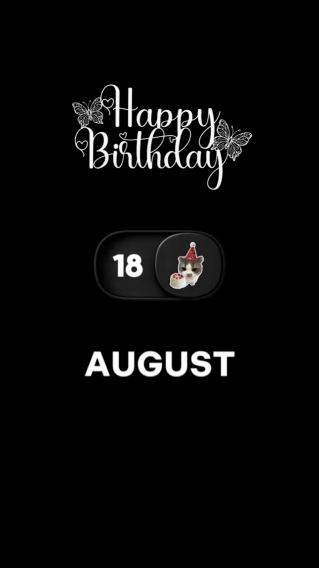 HBD 18 Agustus