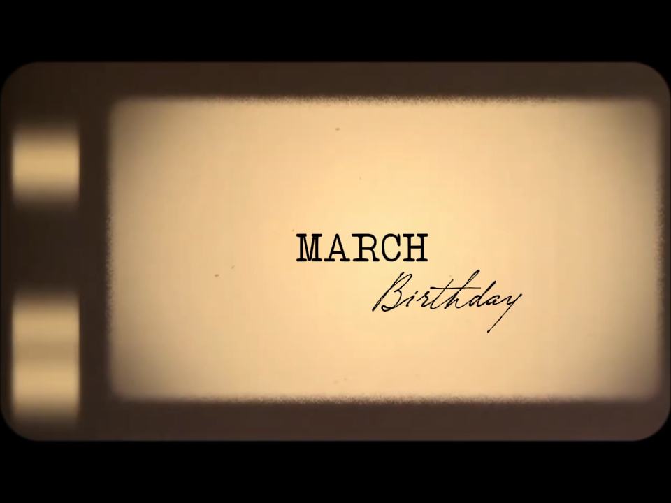 March Birthday