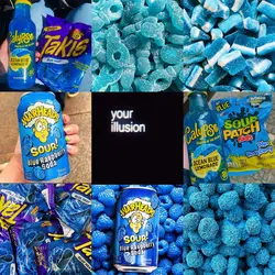 Blue raspberry
