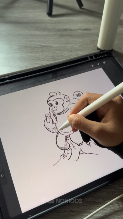 Proses Menggambar 