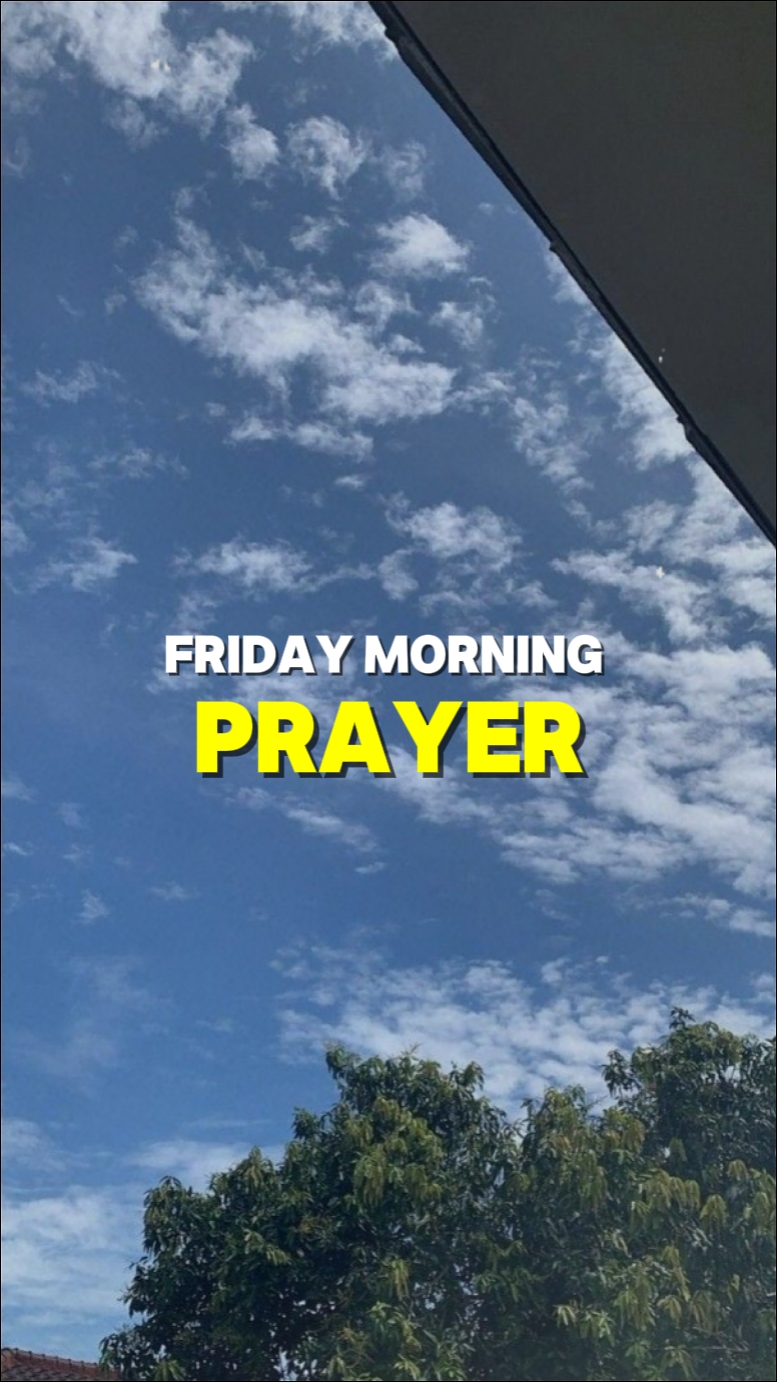 Oración del viernes por la mañana