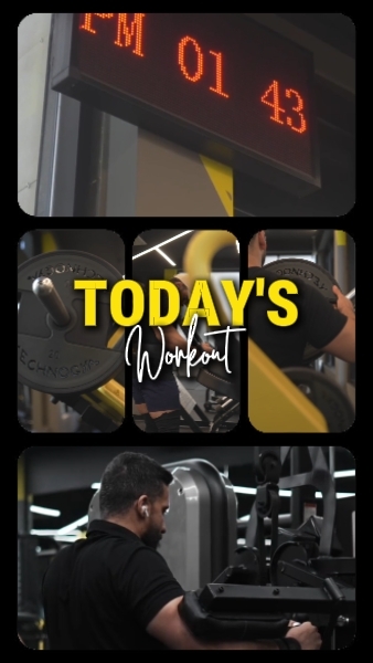 TODAY'S WORKOUT 