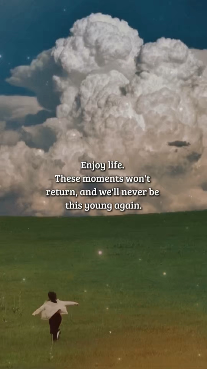 Disfruta la vida