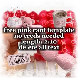 pink rant template