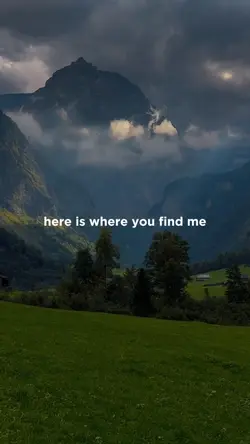 Find me in nature
