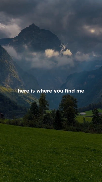 Finde mich in der Natur