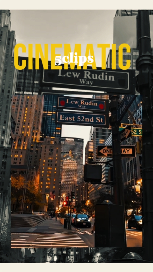 CINEMATIC 5 clipes 