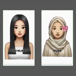 No Hijab VS Hijab