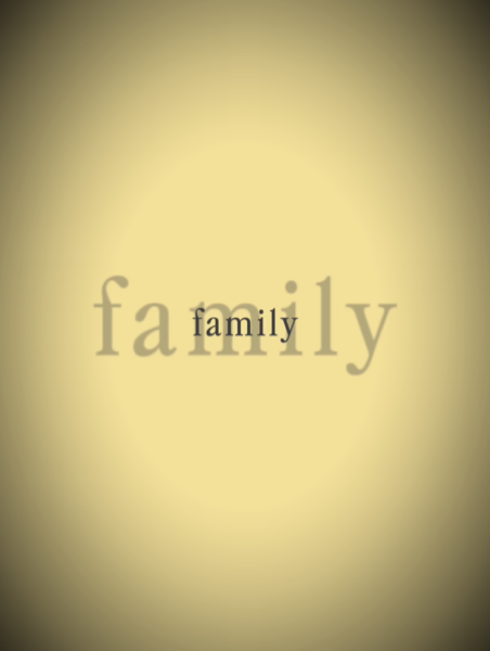 El tema es la familia.