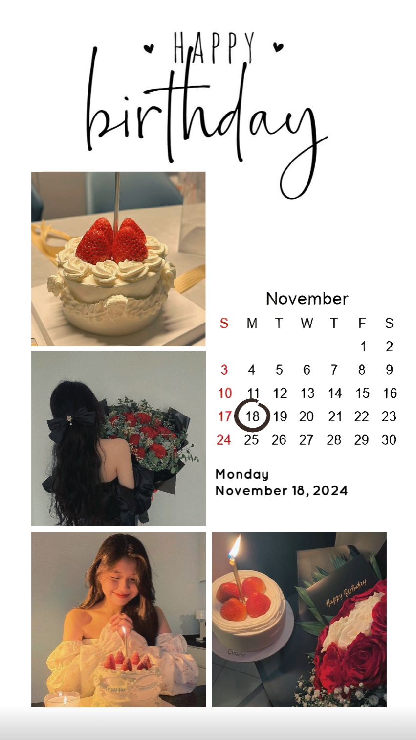 18 NOVEMBER BIRTHDAY