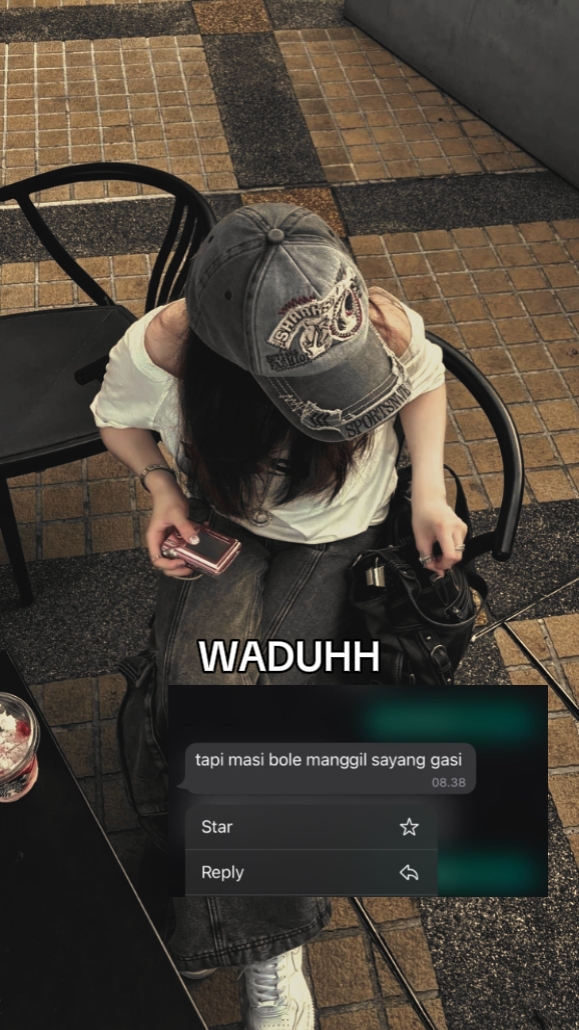 1 gambar + ss chat 