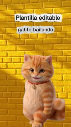 gatito bailando