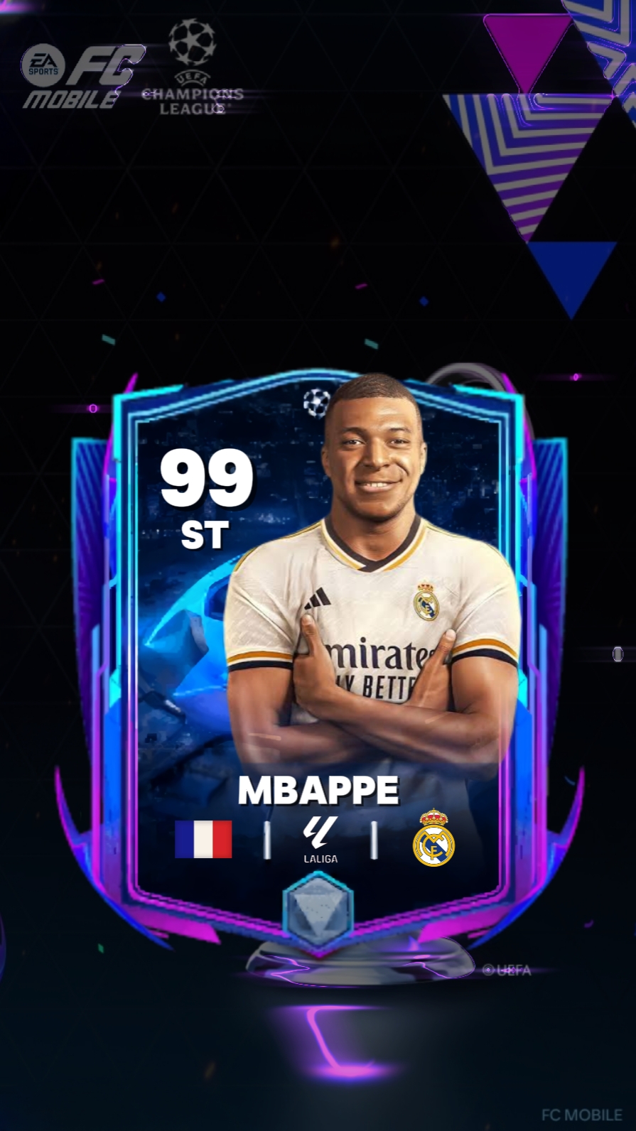 Tarjeta UCL ea fc