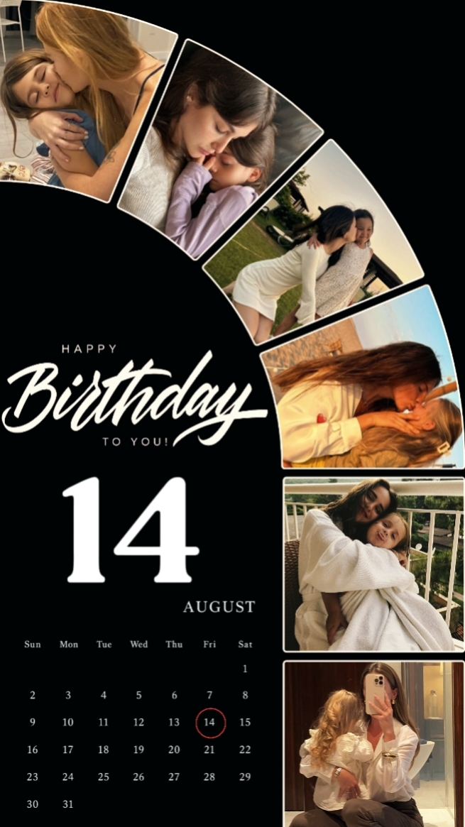BDAY DAUGHTER 14 AUG