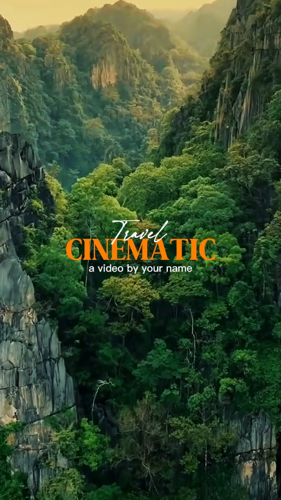 travel cinematic