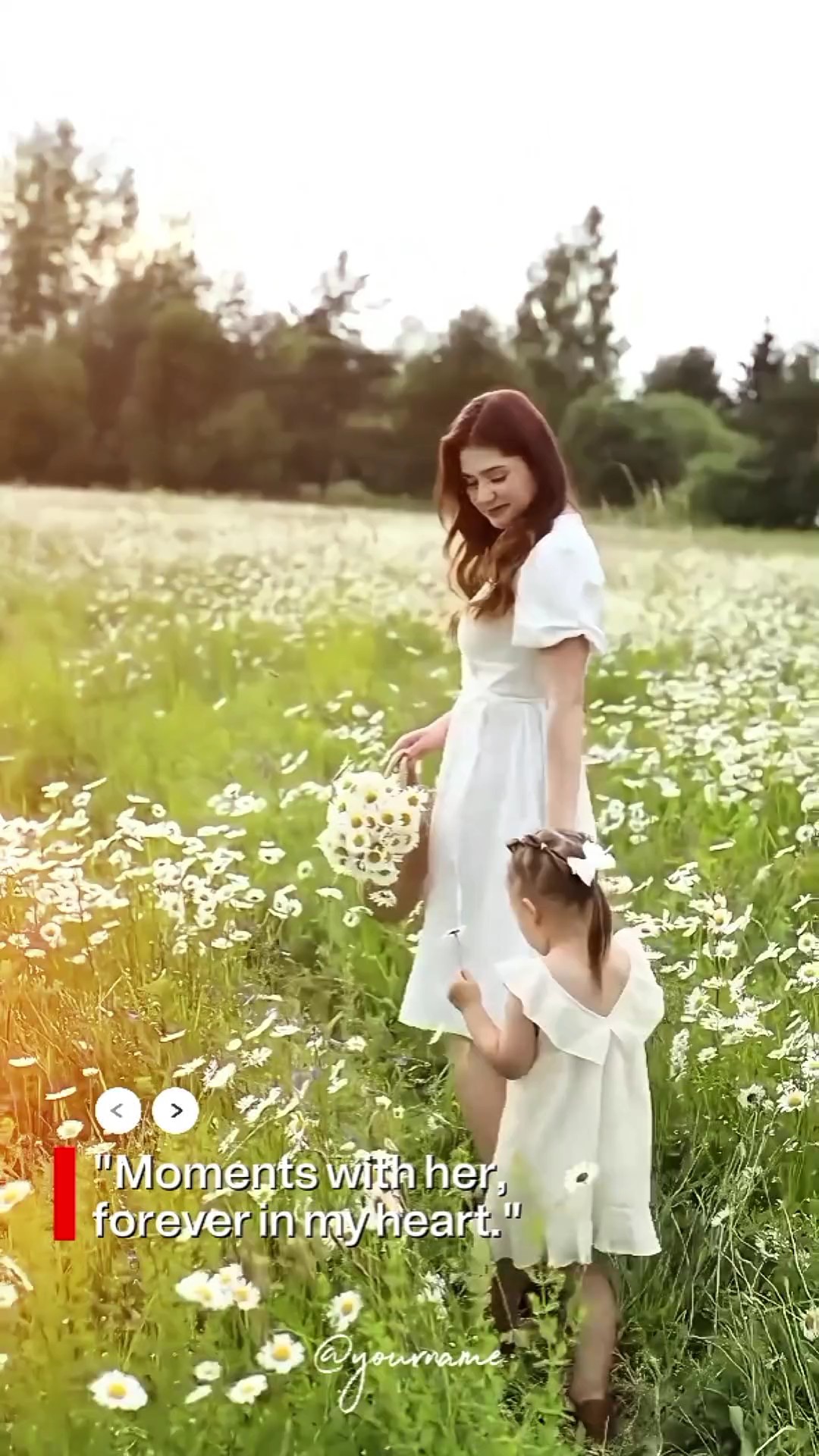 moment with her