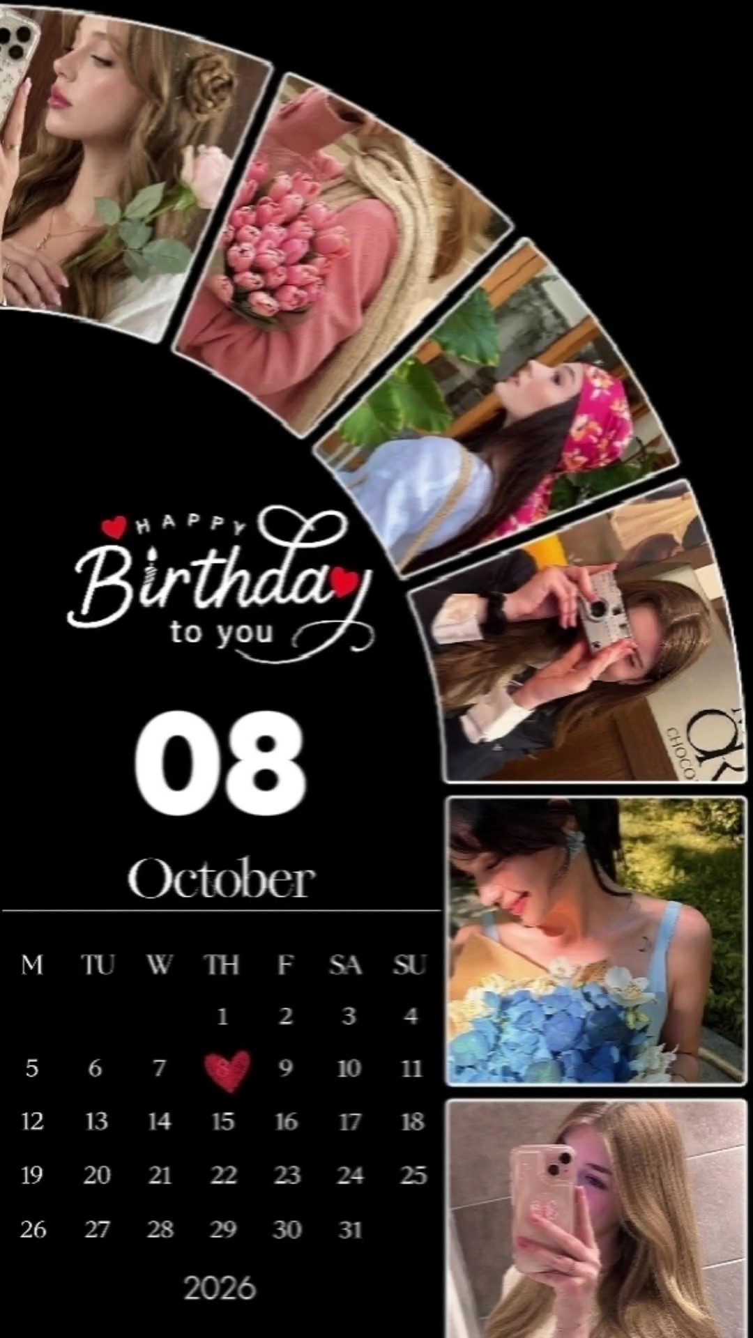 selamat ulang tahun 08 Oktober