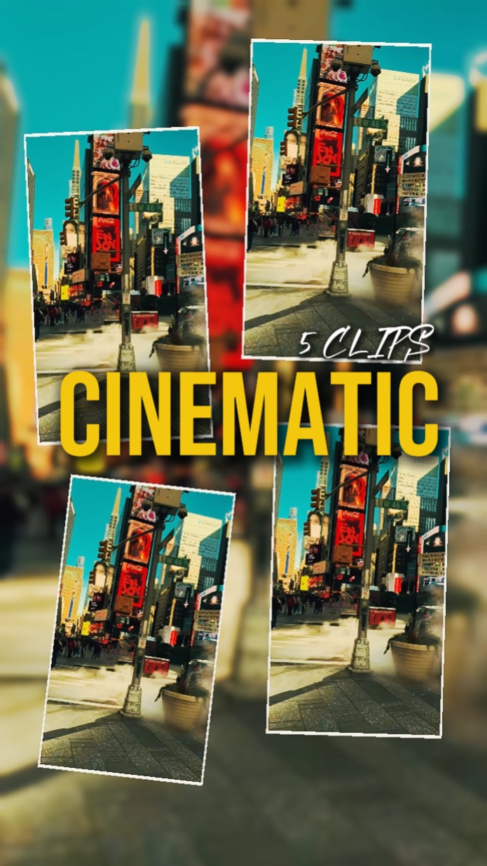 5 CLIPES CINEMÁTICOS