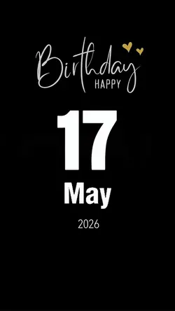 hbd 17 may 2026