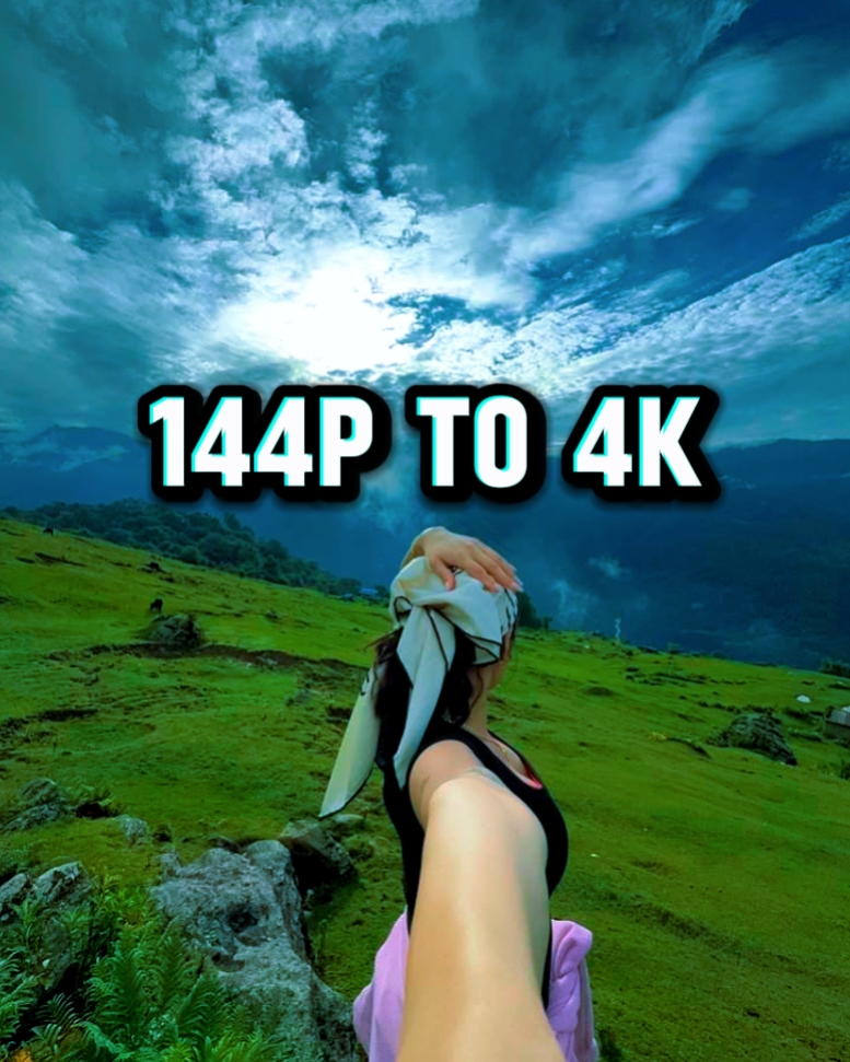 Tendencia de 144p a 4k